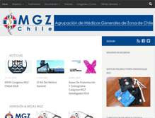 Tablet Screenshot of mgz.cl